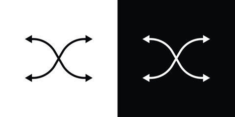 Versatile icon. Simple thin line, outline vectors