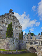 Obraz premium Castle Haemelschenburg, Lower Saxony, Germany, Europe.