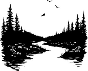 Fototapeta premium mountaineering, hikers nature, outdoors, adventure, journey, vector bundle