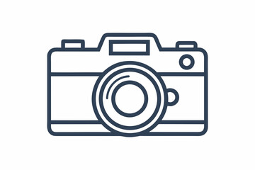 line vector icon of digital technology