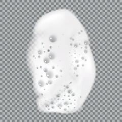 Realistic transparent soap bubbles floating, isolated on clear background. Ideal for photo overlays, design effects, digital artwork, or advertising use