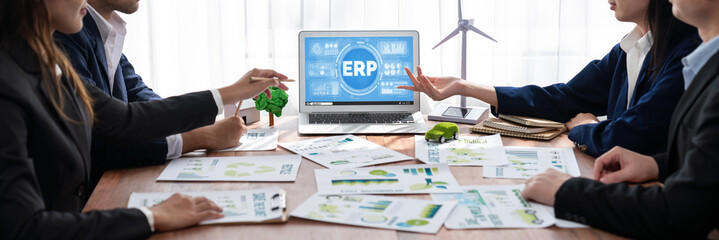 ERP enterprise resource planning software for brisk business to plan the marketing strategy