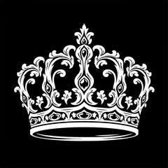  Heraldic Crowns, Shields, and Lion Silhouettes vector bundle