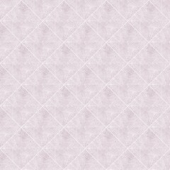 Fototapeta premium Soft Geometric Leaf Seamless Pattern – Minimalist Pastel Nature Design