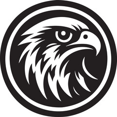 Eagle head vector illustration