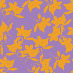 seamless pattern with flowers	