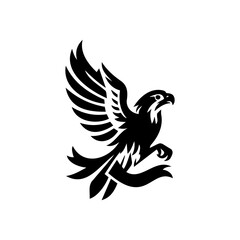 Eagle symbol vector illustration