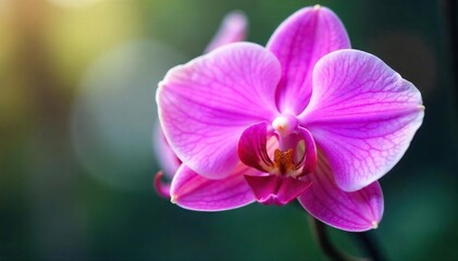 Dreamy Blurred Orchid Close-up Soft Focus Spring Floral Background for Websites and Artistic Projects