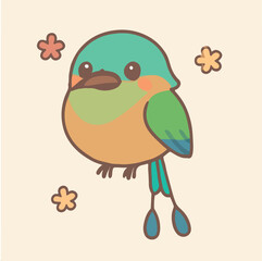 Guardabarranco ave nacional de Nicaragua y El Salvador