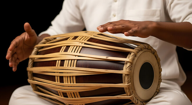 Playing Mridangam &ndash; Classical Percussion