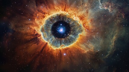 Cosmic eye nebula