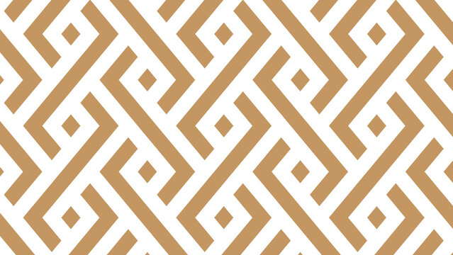 Abstract background with wooden textured tile pattern in golden hues