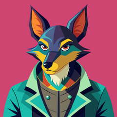 Portrait of a confident young man in a leather jacket