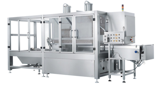 Industrial food processing machine isolated on a white background png ai generated