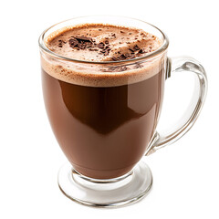 Cup of coffee isolated on transparent background