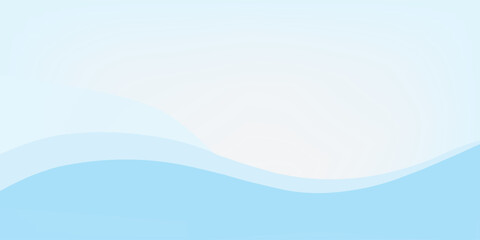 Abstract white wavy glowing lines on a blue background. Futuristic digital high-technology pattern
