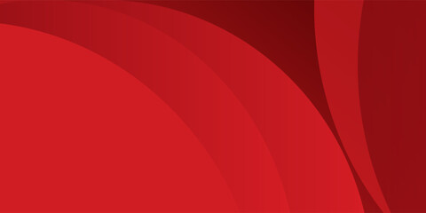 Red abstract background. Dynamic shapes composition