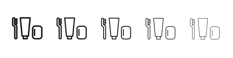 hygiene kit icon. modern outline style vector icons series