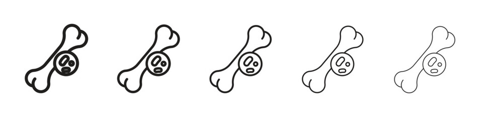 Multiple myeloma icon. modern outline style vector icons series