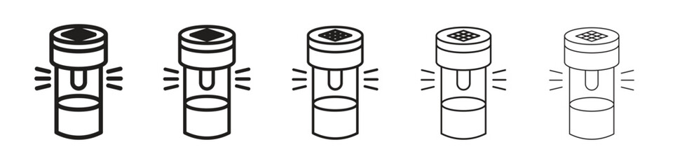Solar Garden Light lamp icon. modern outline style vector icons series