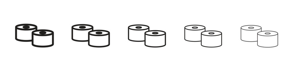 Sushi icon. modern outline style vector icons series