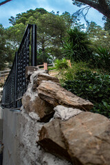 barandilla de hierro