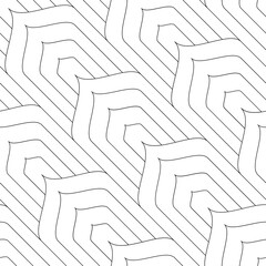 Vector seamless texture. Abstract geometric background. Grid with thin threads.