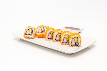 uramaki is a brilliant innovation that, born out of the need for cultural adaptation, has expanded the reach of sushi to a global audience. Its diversity of flavors and textures