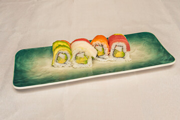 sushi menu, proving that culinary evolution, uramaki
