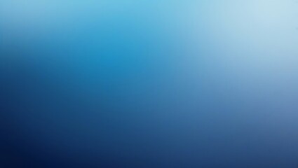 Obraz premium Serene Blue Gradient Background: Subtle, Smooth, and Calming Digital Texture for Design Projects.