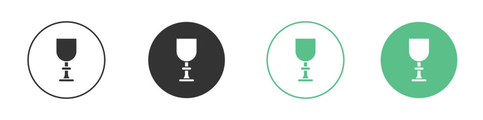 Goblet icon vector pictogram for ui ux interface elements