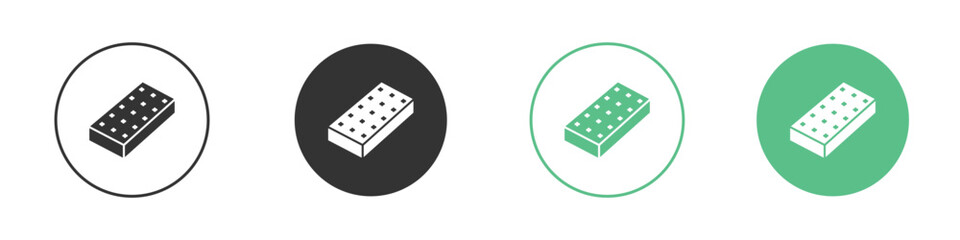 Mattress icon vector pictogram for ui ux interface elements