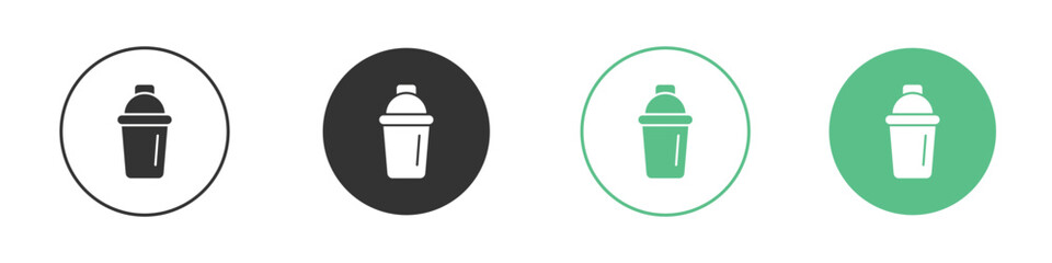Shaker icon vector pictogram for ui ux interface elements