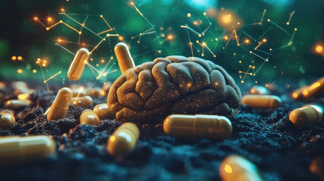 Natural herbal supplements and plant extracts used in nootropic formulations with quality testing equipment