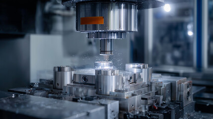 High-Precision Machining Center in Manufacturing 