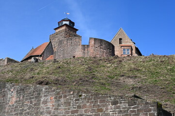 Fototapeta premium Burg Breuberg im Odenwald