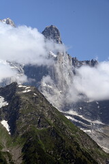 Aiguille Verte Und Aiguille Dru