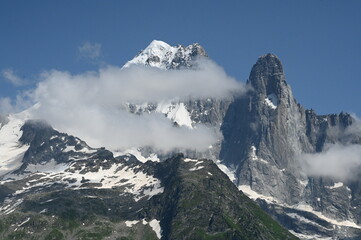 Aiguille Verte Und Aiguille Dru