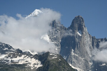 Aiguille Verte Und Aiguille Dru