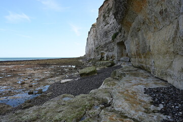 Kreidekueste bei Eletot in der Normandie