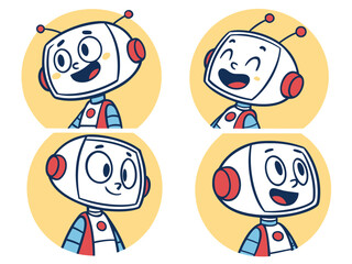 Banking Assistant AI with Financial and Mobile Icons