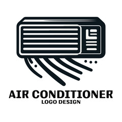 Air Conditioner Vector Logo Design