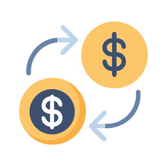 dollar icon vector illustration