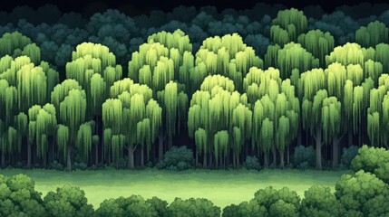 Weeping Willow Grove