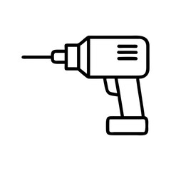 Find the best power drill vector illustration for your diy projects and home improvement needs now on transparent background