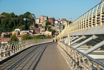 Metro Bridge and Suleymaniye district istanbul turkey