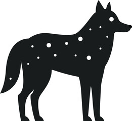 Majestic Lone Wolf in the Wilderness | Wildlife Animal Art