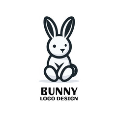 Bunny Vector Logo Design
