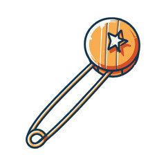 
brooch illustration design
