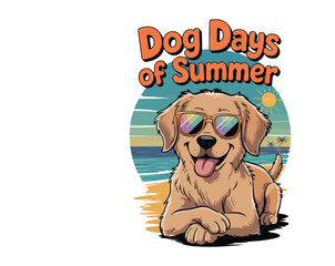Celebrate the heat in style with our 'Dog Days of Summer' tee &ndash; vibrant, fun, and perfect for sunny vibes, beach days, and laid-back adventures. Summer fashion at its best!